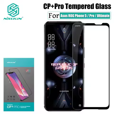 Nillkin CP+ Pro Screen Protector For Asus ROG Phone 5 Pro Ultimate Full Coverage Tempered Glass Anti