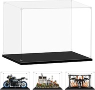 Display Case for Lego 21063 Neuschwanstein Castle, 10367 Balrog Book Nook, 42130 BMW M 1000 RR, 4215