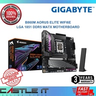 Gigabyte B860M AORUS Elite WIFI6E Intel Core Ultra (Series 2) LGA 1851 DDR5 MATX Motherboard