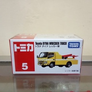 Tomica regular Toyota Dyna Wrecker truck tomica truck no. 5 price