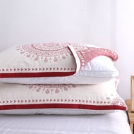 Pure Cotton Couple Pillow Towel European Style Pair Yarn Household Sweat-Absorbent Pillow Towel Adul