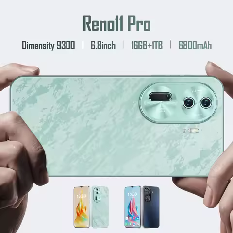 2025 Original Tablet Reno 11 Pro 6.8 inch HD 4K Android 14 22GB+2TB 6800mAh Battery 4G 5G Dual Sim C