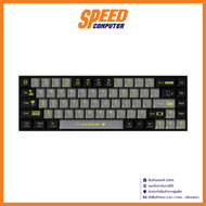 AJAZZ KEYBOARD GAMING (คีย์บอร์ดเกมมิ่ง) AK680 WIRED LETS PLAY CALIFORNIA SUNSET RED SWITCH By Spee
