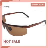 TRD Men's Cool Fashion Police Metal Frame Polarized Sunglasses Driving Glasses