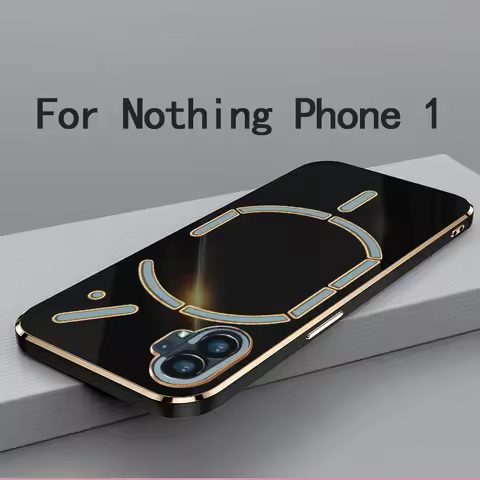 For Nothing Phone 1 Case Cover For Nothing Phone 1 Soft TPU Anti-fingerprint Camera Protection Case 