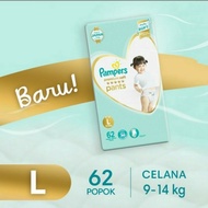 Pampers Baby Diapers Premium Soft Pants uk L62 L-62 And XL54 XL-54