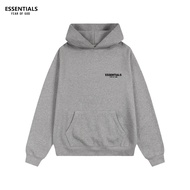 Fear Of God Essentials Hoodie Authentic SS22 For Men And Women Loose Hoodie/Dark Oatmeal