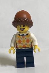 全新 LEGO 樂高 BAM 自組人偶 2023 Q4  像子帽 搭 菱形毛衣 人偶 