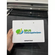 Custom Acrylic MC Branding Board Cue Card - MC Branding