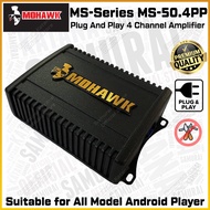 ✨ 100% ORIGINAL MOHAWK 4 Channel Plug &amp; Play Amplifier DSP MS Series MS-50.4PP 50W×4 Audio Kereta For All Android Player