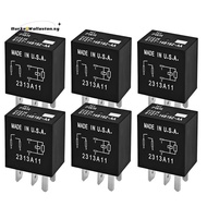 For Select  , Explorer Vehicles 6 Pack 8T2T-14B192-AA 12VDC 30A 4-Pin SPST Automotive Relay Fix  Pum