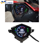 Xuming สำหรับ YAMAHA Mio125 MIO I125 Mio110 Mio M3 Mio Z MIO I125S เมตรเครื่องวัดระยะทางดิจิทัลประกอ