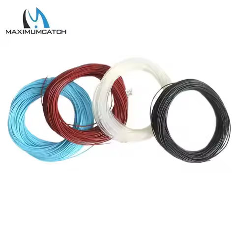 MAXIMUMCATCH Sinking Fly Line 100ft 4-9WT Weight Forward Intermediate/Fast Sink Clear/Blue/Brown/Bla