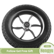 Hengyu Electric Wheelchair Tyre 10in Rubber Inflatable Caster Wheel Replacement