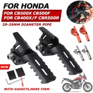 FOR HONDA CB500X CB500F CB 500 X CB 500X CB 400 F CB400X CB400F Motorcycle Front Foot Pegs Rest Footrests Clamps