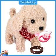 Electronic Pet Dog Electric Dog Toy Kids Interactive Electric Plush Dog Toy with Leash – Barking Nod