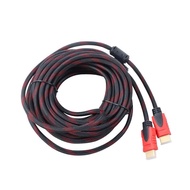 สาย TV HDMI 5เมตร 10 เมตร 15เมตร 20เมตร 30เมตร สายถักรุ่น HDMI 5M 10M 15M 20M 30M CABLE 3D FULL HD 1