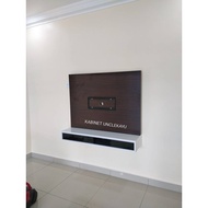 TV cabinet wall mount / kabinet tv moden gantung maximum 50 inch tv (7306515201)