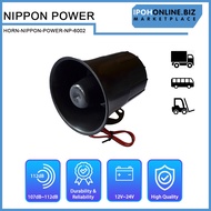 NipponPower Back-Up Reverse Horn NP-6002 24V KNSTDB Alarm Buzzer | Ipohonline