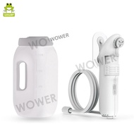 WOWER 2.5L แบบพกพาไฟฟ้า Bidet สําหรับสุขอนามัยส่วนบุคคลทําความสะอาดมือ Shattaf ชาร์จ Camping Bidet ห