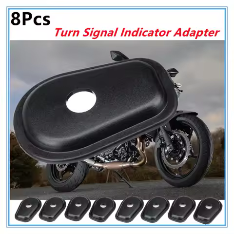 8pcs/2set Motorcycle Turn Signal Indicator Adapter Spacers for KAWASAKI Z250 Z300 Z750 Z800 Z1000 Z1