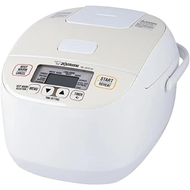 Replete Zojirushi NL-DCC10CP Micom หม้อหุงข้าวและอุ่น,5.5ถ้วย,มุกสีเบจหม้อหุงข้าว