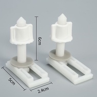2Pcs/Set Baut Penutup Dudukan Toilet / Baut Engsel Dudukan Toilet / Skrup Tutup Kloset Duduk
