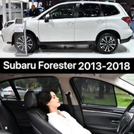 Magnet Car Window Sunshade for Subaru Forester 2013-2018 Car Curtains Anti-Mosquito Car Sunshade UV 