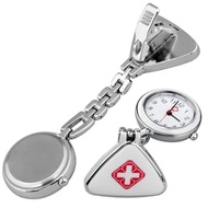 Clip Nurse Doctor Pendant Pocket Quartz Watch Triangle Nurse'S Table