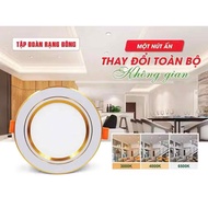 7w phi 90 LED Rang Dong TD ceiling light 1 color & 3 colors - Rang Dong Group ceiling light