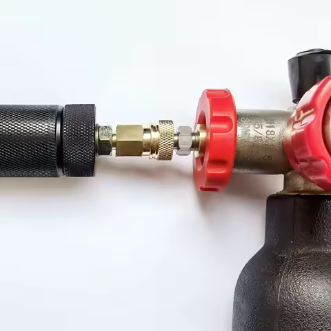 YONGHENG G5 G8 Connector High Pressure Air Pump 30mpa Large Adapter 8mm Quick Connector Male Gas Cyl