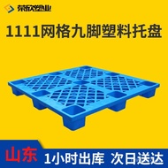 Forklift Pallet Logistics Manufacturer Grid Nine-Legged Plastic1111Plastic Pallets, Pallet Boards, S