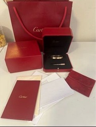 Cartier 卡地亞罕有四鑽石 love手鈪