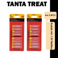 Kodak AA 1.5V Battery (8 PCS) Carton Deal (20 PACKS x 8 PCS)