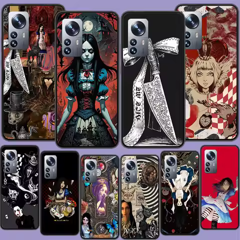 Game A-Alice Madness Returns Phone Case For Redmi Note 15 Pro 5G 14 13 12 Pro Plus 11 11T 11E 11S 10