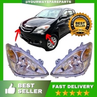 【YW SPARE PARTS】TOYOTA AVANZA YEAR2006 TO YEAR2011 MANUAL HEADLAMP WITH COVER AFTERMARKET QUALITY