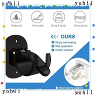 YOHII Curtain Hangers, Adjustable Brackets Curtain Rod Holders,  Self Adhesive No Drilling Brackets 