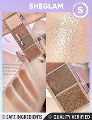 [SHEGLAM] Bảng mắt 4 ô SHEGLAM Essential Square Eyeshadow Quad.