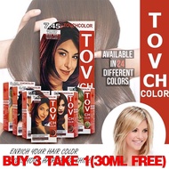 TOVCH Hair Color Cream - Permant Color with Pure Colorants and Micro Minerals, 30mlx2 & 80mlx2 - Hai