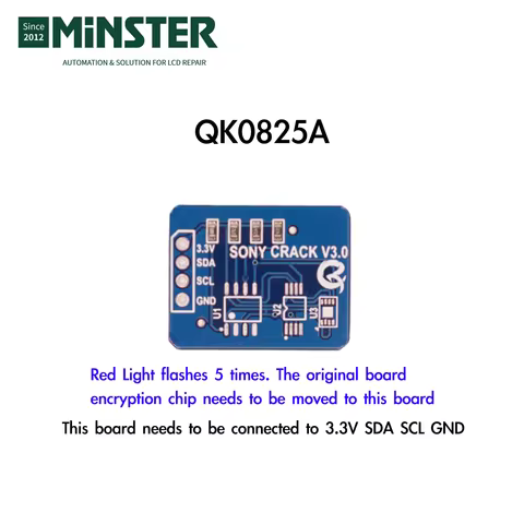 Qk0825A Sony Crack 3.0 Encryption for Sony TV Screen Repair