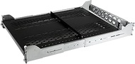 StarTech.com 2U Vented Sliding Rack Shelf w/Cable Management Arm & Adjustable Mounting Depth - 110lb