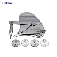 [Hellery] Dotting Pen Precision Pattern Pen with Wheels Mechanical Drafting SET a