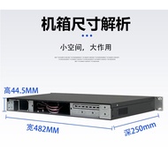 Ultra Short 1U 250 Chassis 1U Short Chassis Industrial Control Server Chassis Recording Broadcast IT