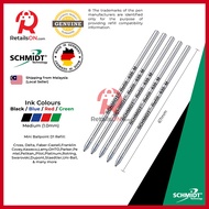 Schmidt Refill S635 D1 for Mini Ballpoint Pens - Medium (M) | Standard D1 Mini Ballpoint Refill [1 P