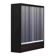 Wardrobe Sliding Door 2 Door 4x6ft Almari Baju 4x6kaki