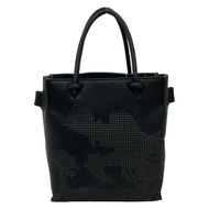 VIEN ANTA VIVIENNE TAM Tote Bag Purse punching leather black Direct from Japan Secondhand