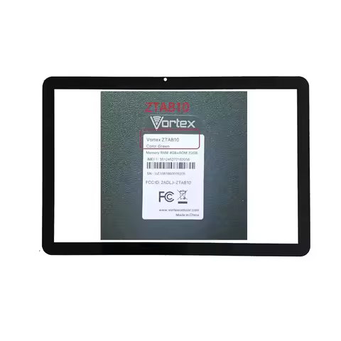 10.1 Inch for Vortex ZTAB10 Z TAB10 Tablet PC Capacitive Touch Screen Digitizer Sensor Glass Panel 2