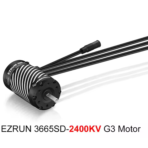 Hobbywing EZRUN 3652/3665 SD G3 4-Pole Sensored Brushless Motor Waterproof For 1:10 Truck