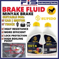 FIS AISIN Brake Oil DOT4 Car Motorcycle Truck Toyota Proton Perodua Nissan Minyak Brek DOT 4 Motor K