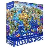 ARTEK 1000 pcs Jigsaw Puzzle Colorful Jigsaw Puzzle for Kids Anime Puzzle Intellectual Game Relieve